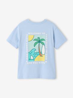 Garçon-T-shirt, polo, sous-pull-T-shirt-T-shirt garçon motifs devant et dos 