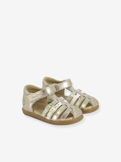 Chaussures-Chaussures bébé 17-26-Marche fille 19-26-Sandales Pika Spart Shoo Pom