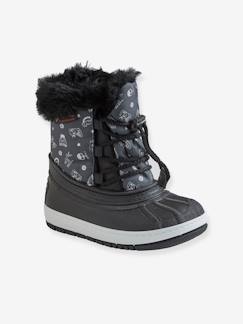 Chaussures-Bottes de neige garçon à lacets