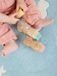 Spielzeug-Erstes Spielzeug-Erstes Lernspielzeug-Schraubspiel für Kinder mit Tieren, Holz FSC®