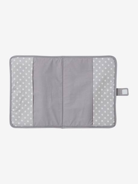 Protège carnet de santé personnalisable Gris+Rose 