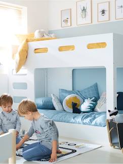 Zimmer und Aufbewahrung-Zimmer-Kinderbett, Babybett-Kinderbett-Etagenbett für Kinderzimmer "Fuji"