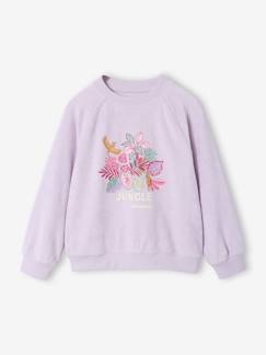 Mädchen-Pullover, Strickjacke, Sweatshirt-Mädchen Sweatshirt Vogelmotiv JUNGLE DREAMS