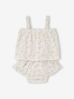 Bébé-Ensemble-Ensemble haut culotte bébé fille