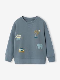 Sweat col rond manches longues