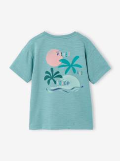 Garçon-T-shirt, polo, sous-pull-T-shirt-T-shirt garçon maxi motif dos 