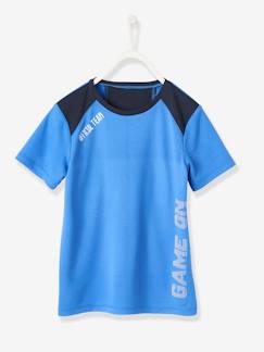 Junge-Jungen Sport-Shirt Colorblock-Style