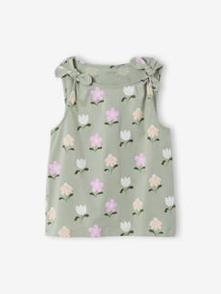 Fille-T-shirt, sous-pull-T-shirt sans manches