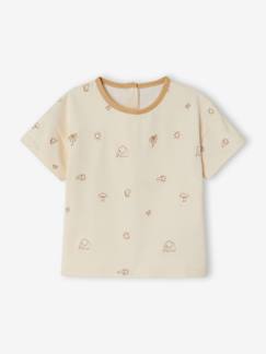 Baby-Baby T-Shirt mit Stickerei, Bio-Baumwolle