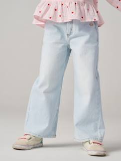 Mädchen-Weite Mädchen Jeans
