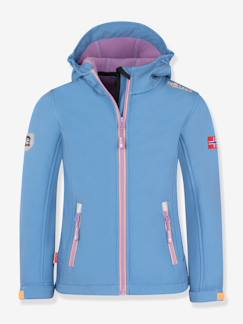 Mädchen-Mantel, Jacke-Regenjacke, Trenchcoat-Warme Mädchen Softshell-Jacke TROLLFJORD TROLLKIDS