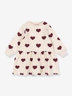 Fille-Robe-Robe sweat évasée