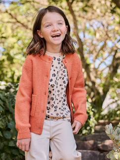 Mädchen-Strickjacke Mädchen flauschiger Strick