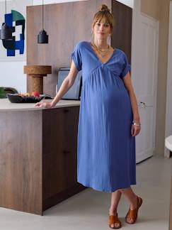 Robe longue grossesse et allaitement