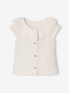 Bébé-Blouse fille naissance