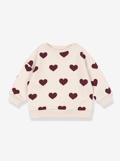 Mädchen-Pullover, Strickjacke, Sweatshirt-Sweatshirt mit Herzen Mädchen Konges Sløjd