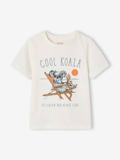 Garçon-T-shirt, polo, sous-pull-T-shirt-T-shirt animal ludique garçon