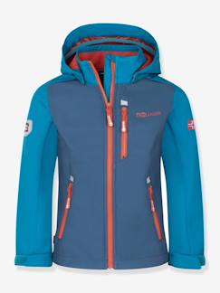 Junge-Mantel, Jacke-Jacke-Kinder Softshell-Jacke BALESTRAND TROLLKIDS mit Fleecefutter
