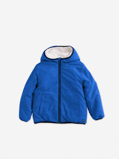 Garçon-Blouson sherpa réversible