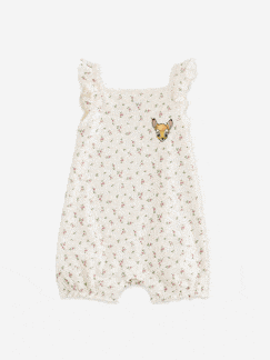 Baby-Latzhose, Overall-Overall Baby Mädchen BAMBI Disney Animals