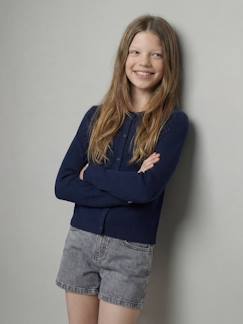 Fille-Pull, gilet, sweat-Gilet fille
