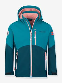 Mädchen-Mantel, Jacke-Mädchen Softshell-Jacke BALESTRAND TROLLKIDS mit Fleecefutter