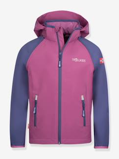 Junge-Mantel, Jacke-Jacke-Softshelljacke mit Zipp-Off-Ärmeln Kinder RONDA NE XT wasserabweisend winddicht TROLLKIDS