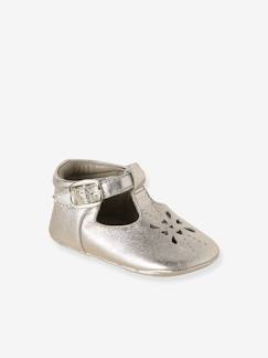 Chaussures-Chaussures bébé 17-26-Chaussons-Chaussons bébé cuir
