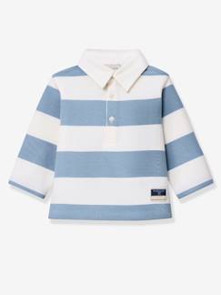 Baby-Gestreiftes Baby Poloshirt CYRILLUS
