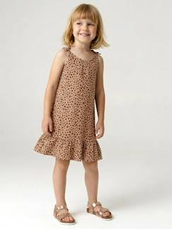 Fille-Robe-Robe fille fine bretelles jersey
