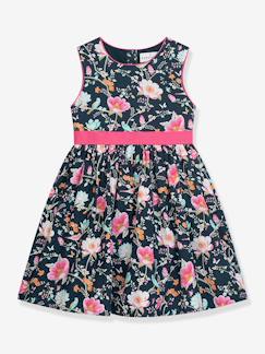 Fille-Robe-Robe à imprimé fleuri et ceinture fille DANAMADE