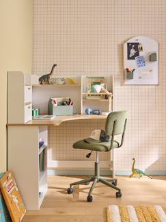 Bureau d'angle enfant avec rangements