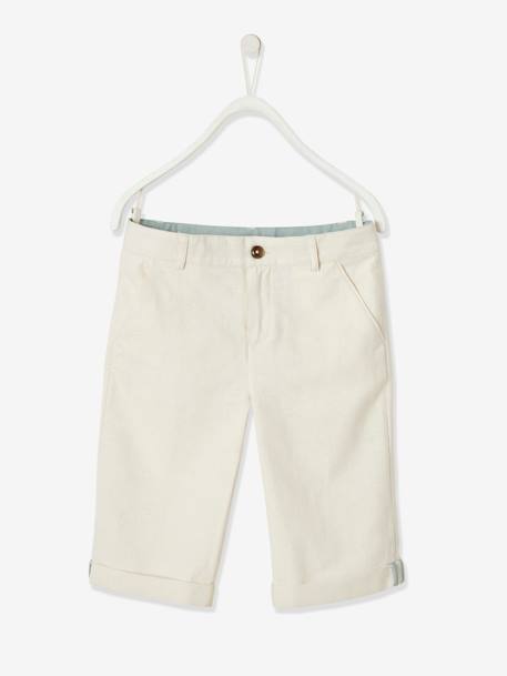 Festliche Jungen Bermudas blau+HELLBEIGE+MARINE+salbeigrün 