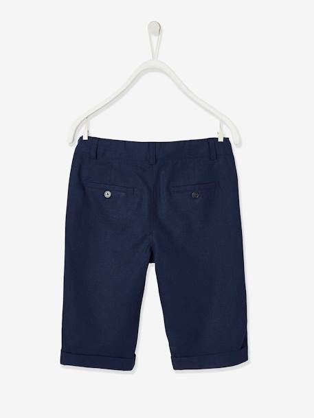 Festliche Jungen Bermudas blau+HELLBEIGE+MARINE+salbeigrün 