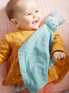 Baby Geschenk-Set: Schmusetuch & Greifling, personalisierbar