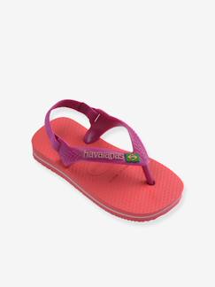 Chaussures-Chaussures bébé 17-26-Marche fille 19-26-Tongs Baby Brasil Logo II