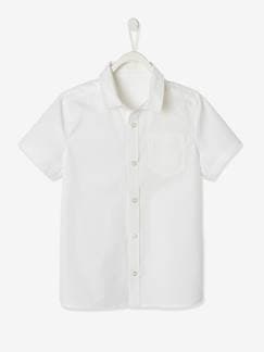 Junge-Hemd-Jungen Hemd mit kurzen Ärmeln