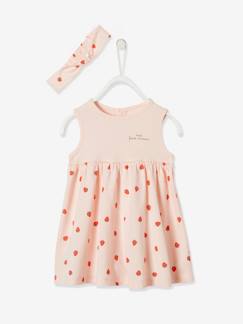 Sommer-Auswahl-Kleid mit Haarband für Baby Mädchen Oeko Tex®