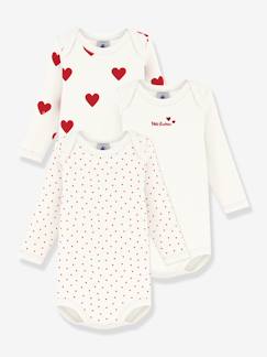 Bébé-Lot de 3 bodies manches longues