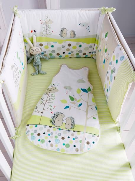 Tour De Lit Bebe Brode Pic Nic Oeko Tex Multicolore Linge De Maison Et Decoration Tour De Lit Bebe Brode Pic Nic Oeko Tex Multicolore Linge De Maison Et Decoration