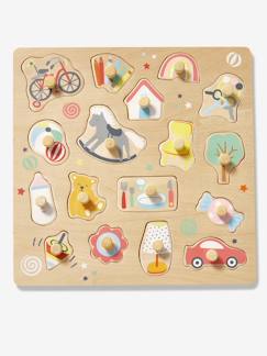 Jouet-Jeux éducatifs-Puzzle boutons Happy en bois FSC®