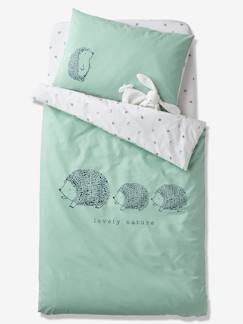 Bettwäsche & Dekoration-Baby-Bettwäsche-Bio-Kollektion: Baby Bettbezug „Lovely nature“