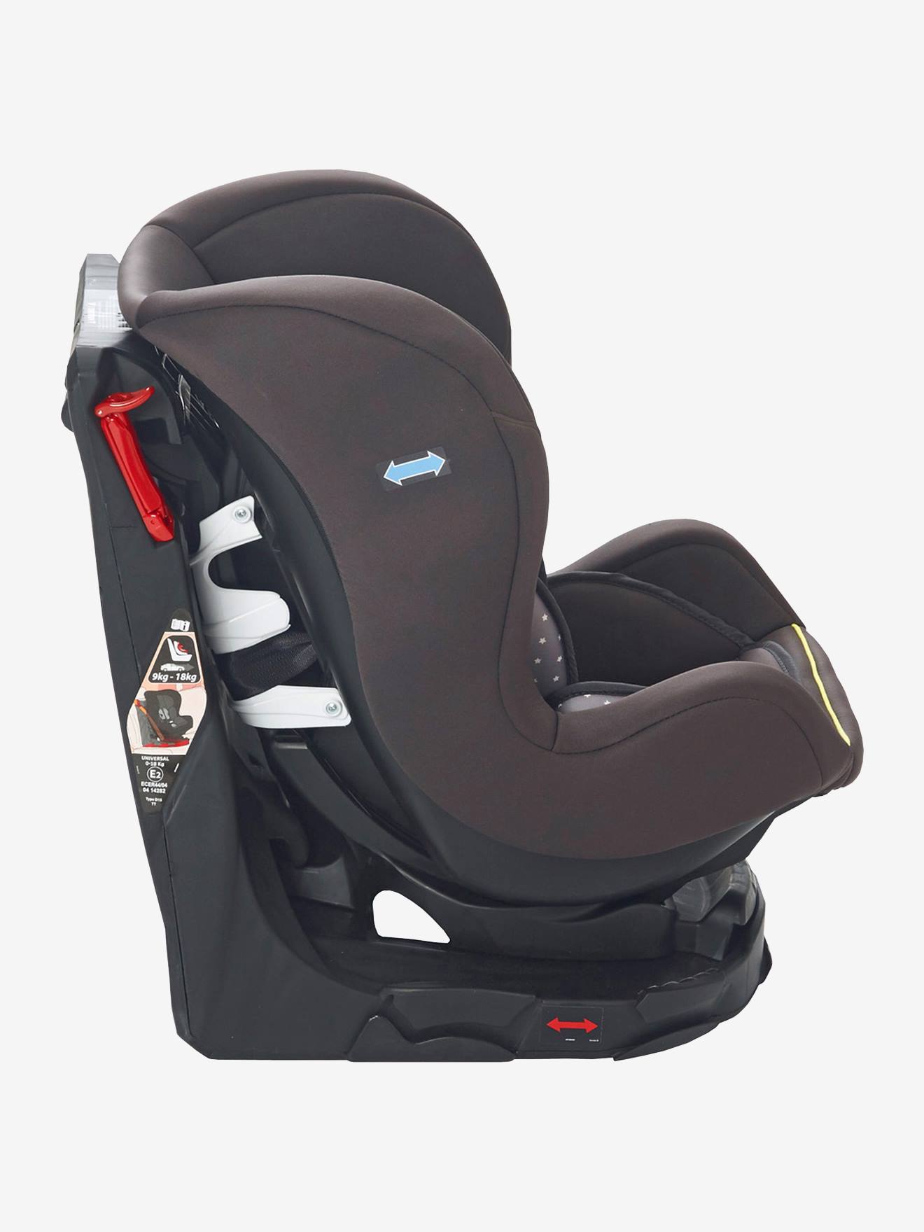 Drehbarer Auto Kindersitz Gr 0 1 Rotasit Dunkelgrau Sterne