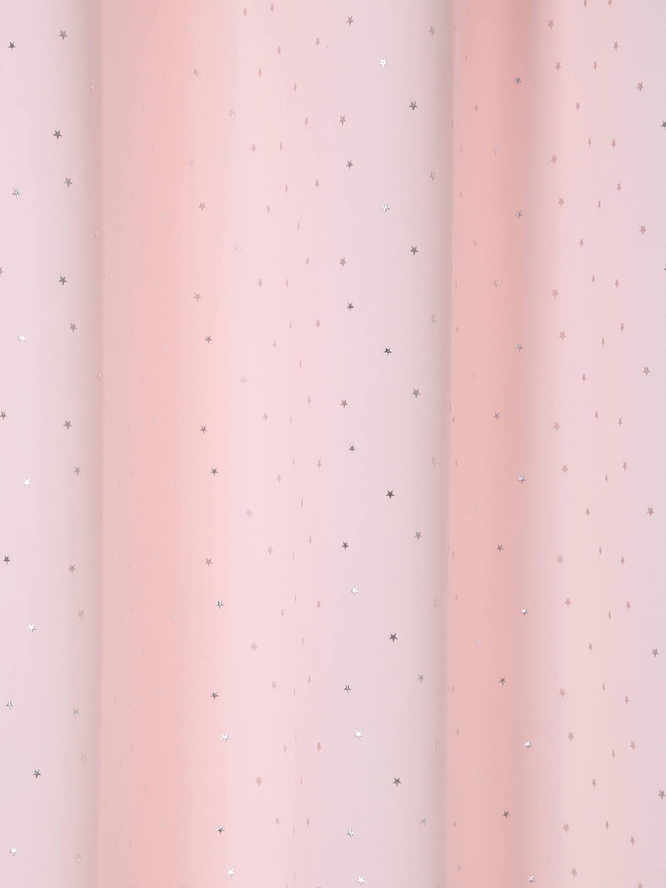 Kinderzimmer Vorhang, blickdicht - rosa/sterne, Bettwäsche & Dekoration