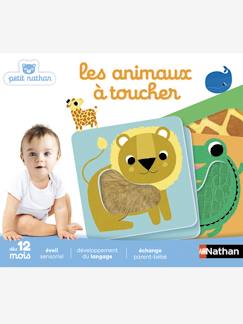 Spielzeug-Lernspiele-Baby Fühl-Lernspiel „Les animaux à toucher“ NATHAN