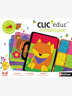 Spielzeug-Lernspiele-Kinder Steckspiel „Clic educ mosaïques“ NATHAN