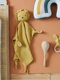 Jouet-Premier âge-Doudous, peluches et jouets en tissu-Doudou lange + hochet, essentiels