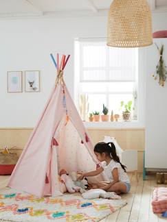 Jouet-Jeux d'imitation-Tipi réversible Petite Sioux FSC®