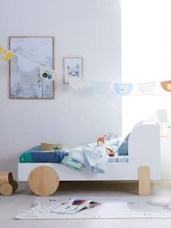 Zimmer und Aufbewahrung-Zimmer-Kinderbett, Babybett-Kinderbett-Mitwachsendes Kinderbett ,,Bohème"