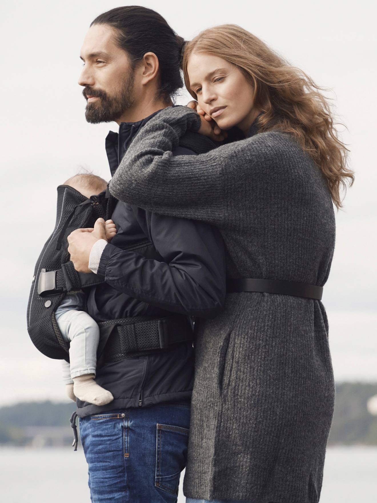 Porte Bebe One Air Mesh 3d Babybjorn Anthracite Puericulture